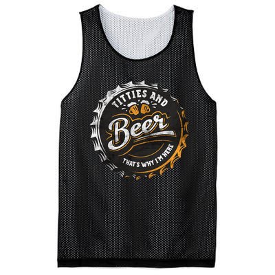 Titties And Beer That’s Why Im Here Oktoberfest Can Cap Mesh Reversible Basketball Jersey Tank