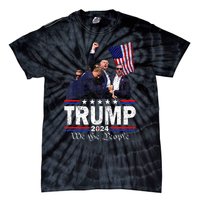 Trump Assasination Bloody Ear Bleeding Butler Pa Trump Tie-Dye T-Shirt