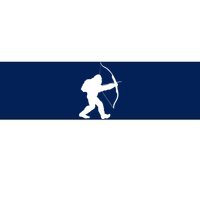 Traditional Archery Bigfoot Recurve Bow Lovers Bumper Sticker