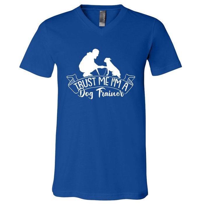 Training Animal Behaviorist Gift Dog Trainer Gift V-Neck T-Shirt