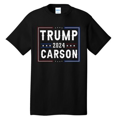 Trump And Ben Carson Vp Vice President 2024 Red Republicans Tall T-Shirt