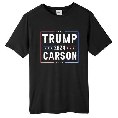 Trump And Ben Carson Vp Vice President 2024 Red Republicans Tall Fusion ChromaSoft Performance T-Shirt