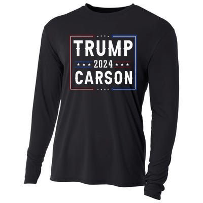 Trump And Ben Carson Vp Vice President 2024 Red Republicans Cooling Performance Long Sleeve Crew