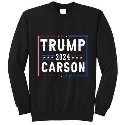 Trump And Ben Carson Vp Vice President 2024 Red Republicans Tall Sweatshirt