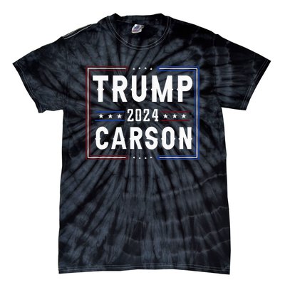 Trump And Ben Carson Vp Vice President 2024 Red Republicans Tie-Dye T-Shirt