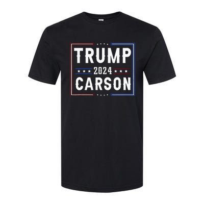 Trump And Ben Carson Vp Vice President 2024 Red Republicans Softstyle CVC T-Shirt