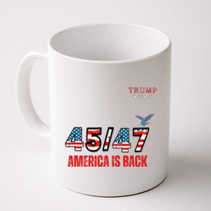 Take America Back American Flag Trump 2024 Women Gifts Coffee Mug