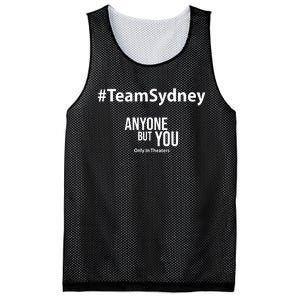 Teamsydney Anyone But You Only In Theaters Mesh Reversible Basketball Jersey Tank