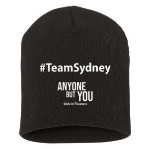 Teamsydney Anyone But You Only In Theaters Short Acrylic Beanie