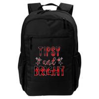 Tipsy And Bright Christmas Holiday Funny Backpack