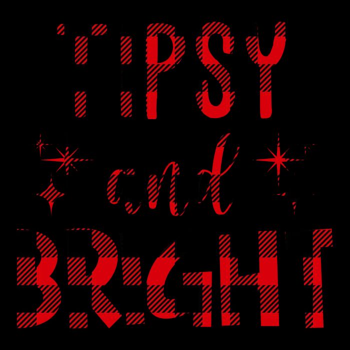Tipsy And Bright Christmas Holiday Funny Mug