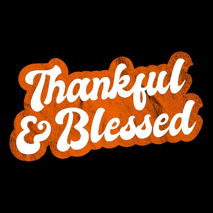 Thankful And Blessed Retro Distressed Logo 16 in Basic Backpack