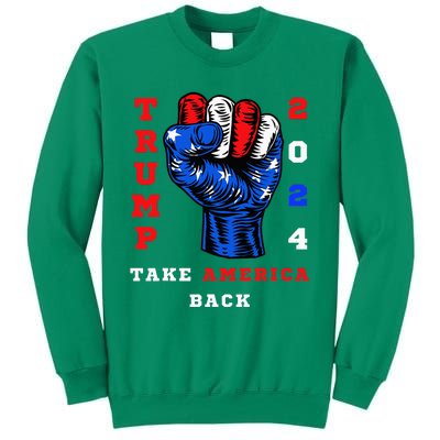 Take America Back Trump 2024 Maga Republicans Patriotic Sweatshirt