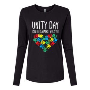 Together Against Bullying Kids Unity Day Orange Anti Bully Womens Cotton Relaxed Long Sleeve T-Shirt