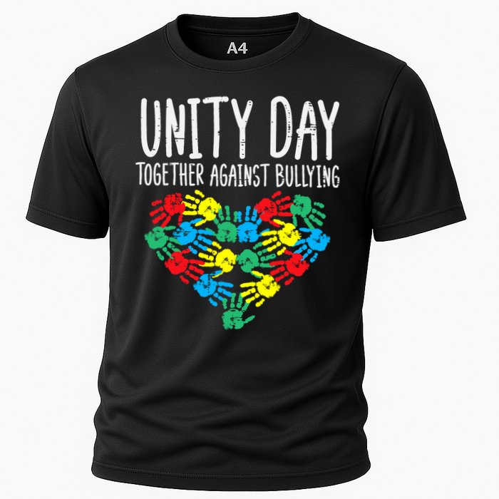 Together Against Bullying Kids Unity Day Orange Anti Bully Cooling Performance Crew T-Shirt