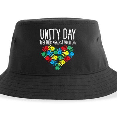 Together Against Bullying Kids Unity Day Orange Anti Bully Sustainable Bucket Hat