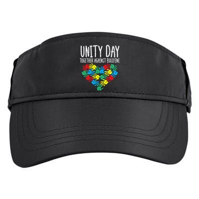 Together Against Bullying Kids Unity Day Orange Anti Bully Adult Drive Performance Visor