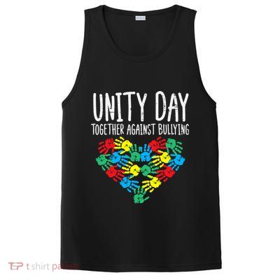 Together Against Bullying Kids Unity Day Orange Anti Bully PosiCharge Competitor Tank