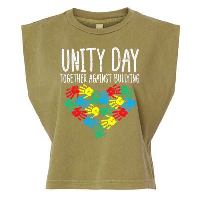 Together Against Bullying Kids Unity Day Orange Anti Bully Garment-Dyed Women's Muscle Tee