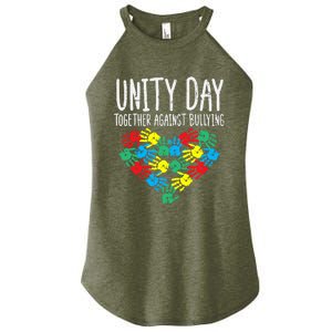 Together Against Bullying Kids Unity Day Orange Anti Bully Women's Perfect Tri Rocker Tank