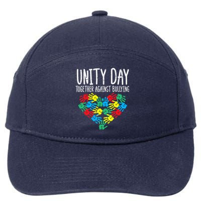 Together Against Bullying Kids Unity Day Orange Anti Bully 7-Panel Snapback Hat