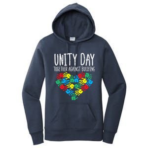 Together Against Bullying Kids Unity Day Orange Anti Bully Women's Pullover Hoodie