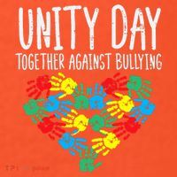 Together Against Bullying Kids Unity Day Orange Anti Bully Tall T-Shirt