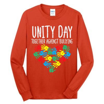 Together Against Bullying Kids Unity Day Orange Anti Bully Tall Long Sleeve T-Shirt