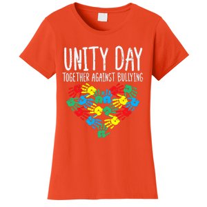 Together Against Bullying Kids Unity Day Orange Anti Bully Women's T-Shirt