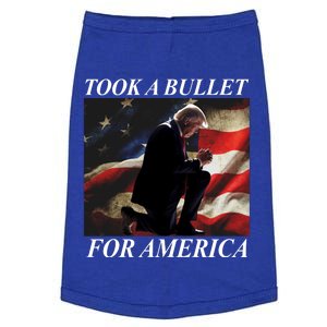 Took A Bullet For America Donald Trump Usa Doggie Tank