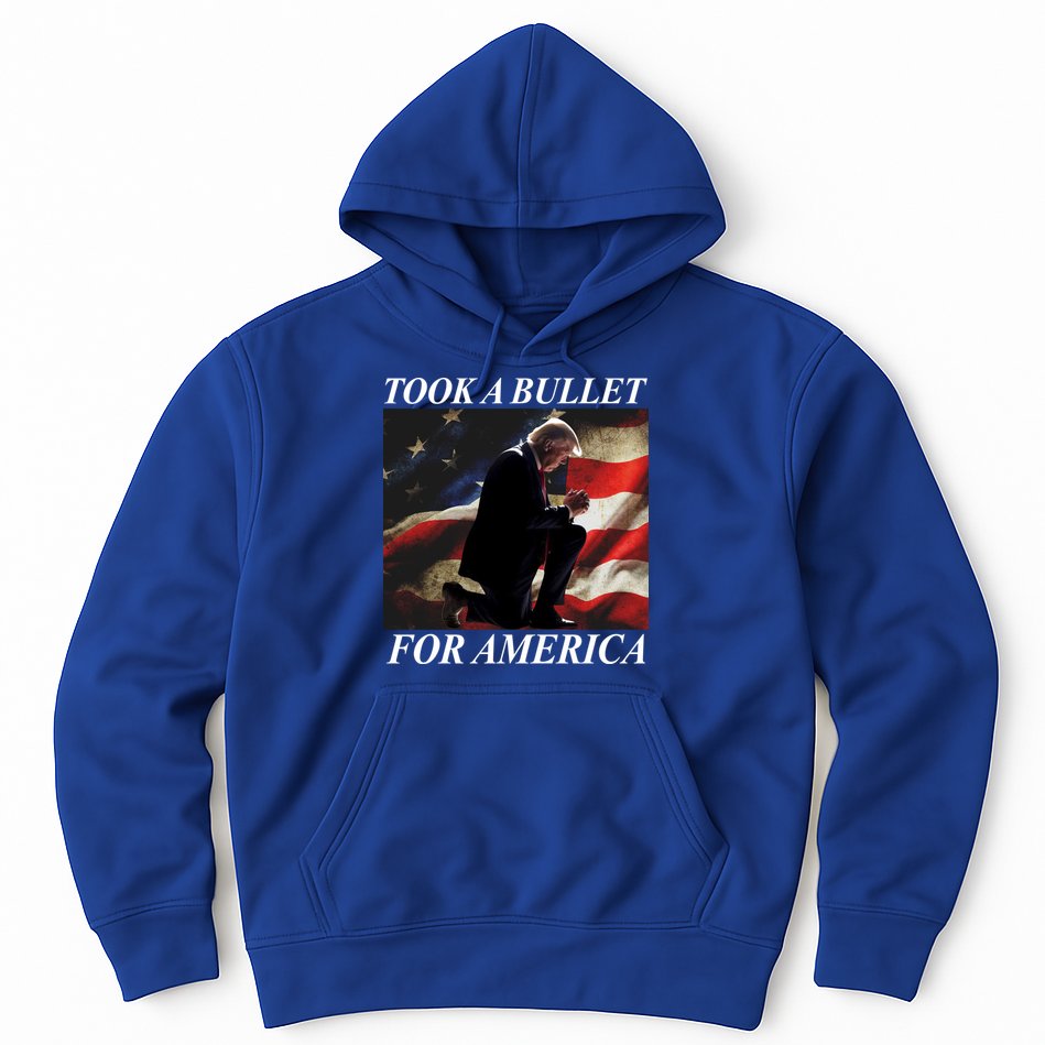Took A Bullet For America Donald Trump Usa Hoodie