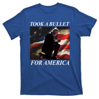 Took A Bullet For America Donald Trump Usa T-Shirt