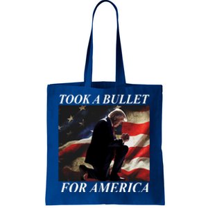 Took A Bullet For America Donald Trump Usa Tote Bag