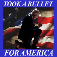 Took A Bullet For America Donald Trump Usa Zip Tote Bag