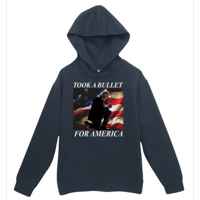 Took A Bullet For America Donald Trump Usa Urban Pullover Hoodie