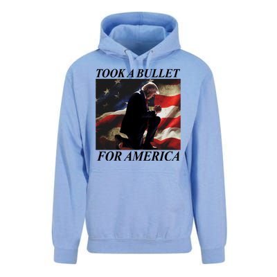 Took A Bullet For America Donald Trump Usa Unisex Surf Hoodie