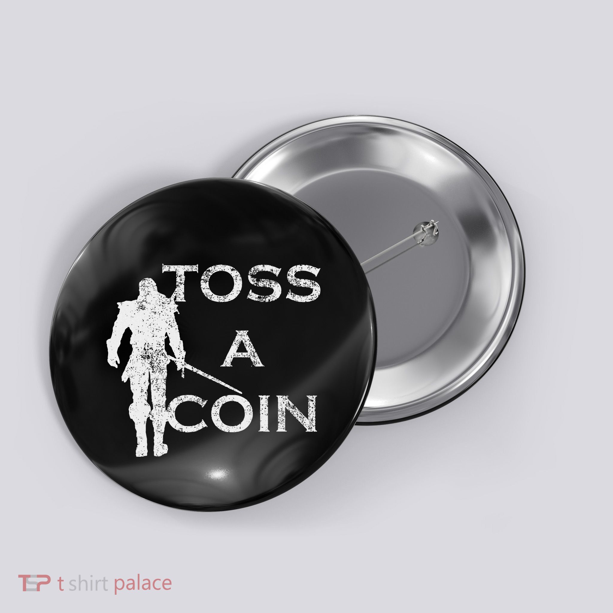 Toss A Coin To Your Button