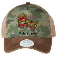 Twice As Cute Mom And Daughter Legacy Tie Dye Trucker Hat