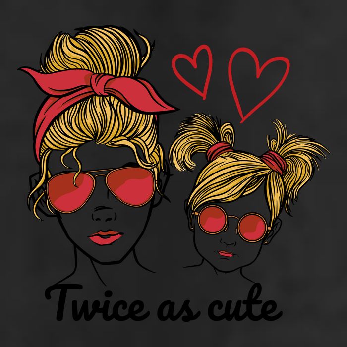 Twice As Cute Mom And Daughter Hat