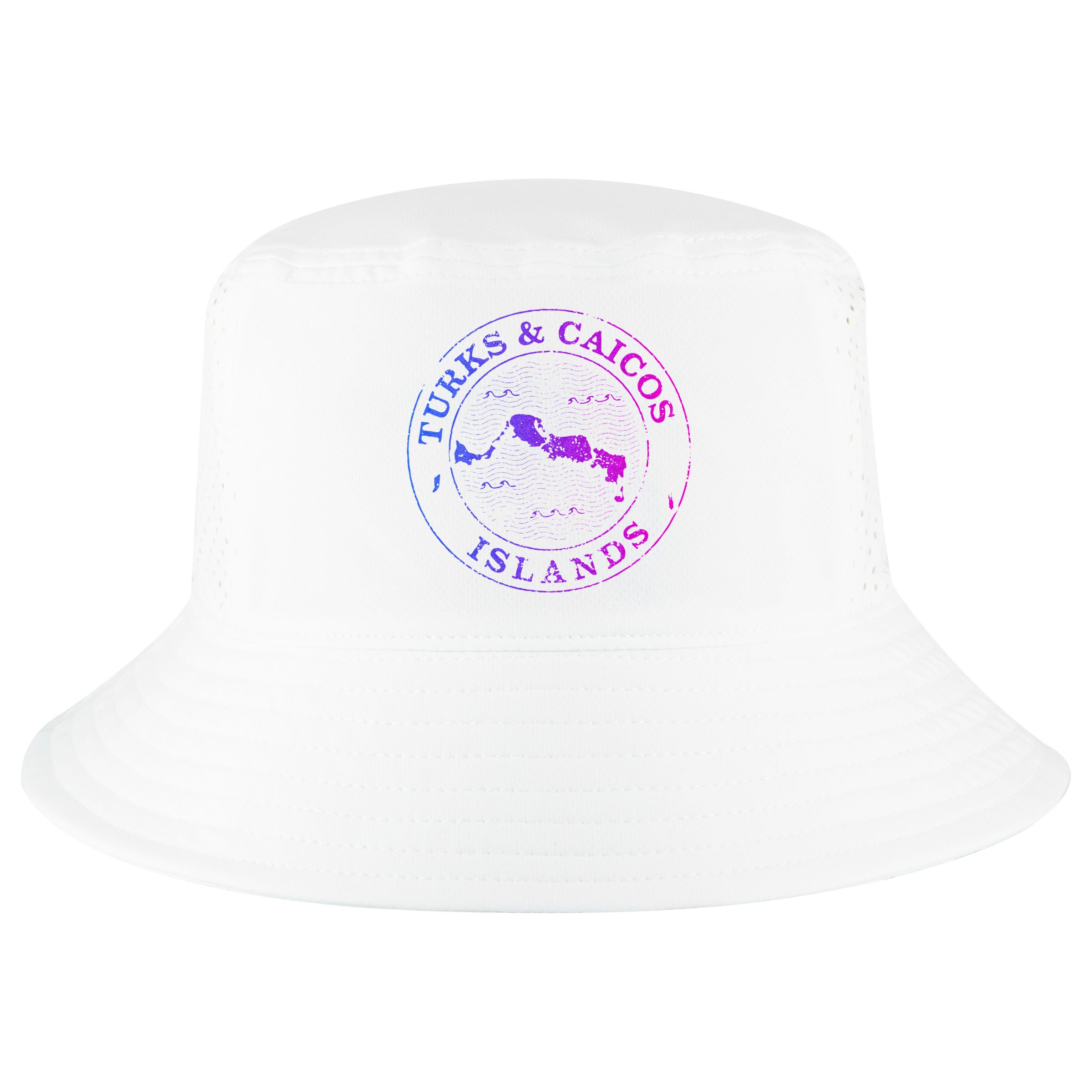 Turks And Caicos Islands Colorful Vacation Souvenir Cruise Cool Comfort Performance Bucket Hat