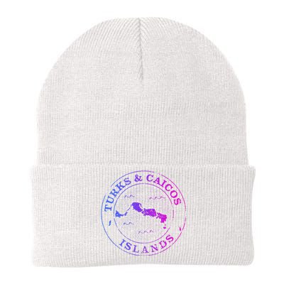 Turks And Caicos Islands Colorful Vacation Souvenir Cruise Knit Cap Winter Beanie