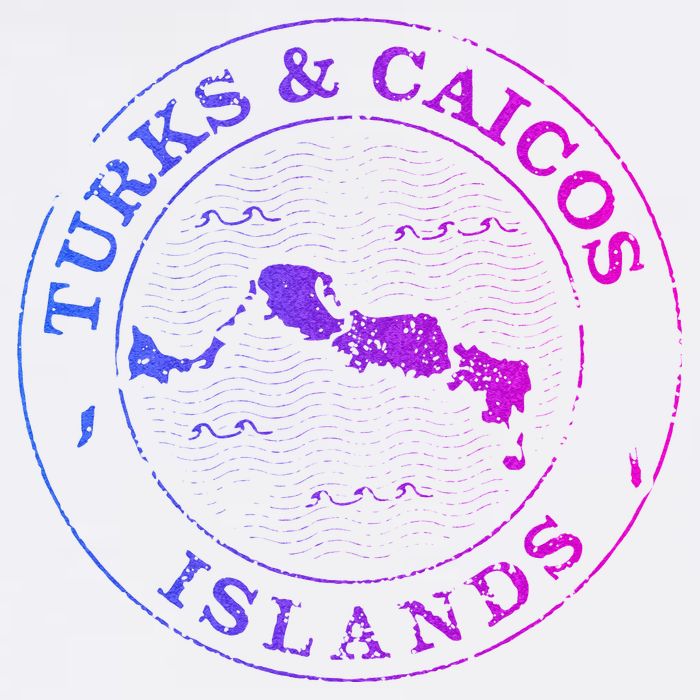 Turks And Caicos Islands Colorful Vacation Souvenir Cruise Womens Tank Top