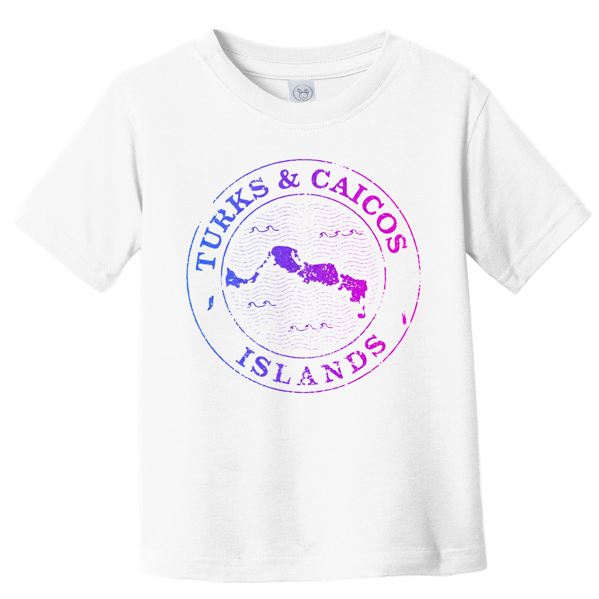 Turks And Caicos Islands Colorful Vacation Souvenir Cruise Toddler T-Shirt