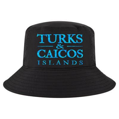 Turks And Caicos Islands Retro Colorful Cool Comfort Performance Bucket Hat