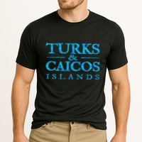 Turks And Caicos Islands Retro Colorful Performance Shirt