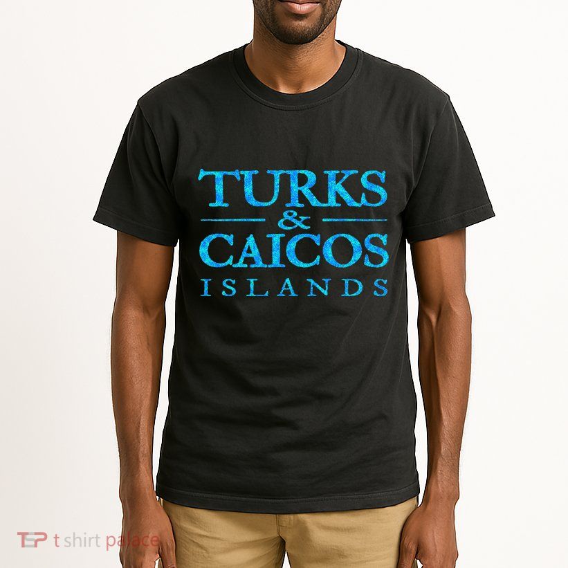Turks And Caicos Islands Retro Colorful Tall T-Shirt
