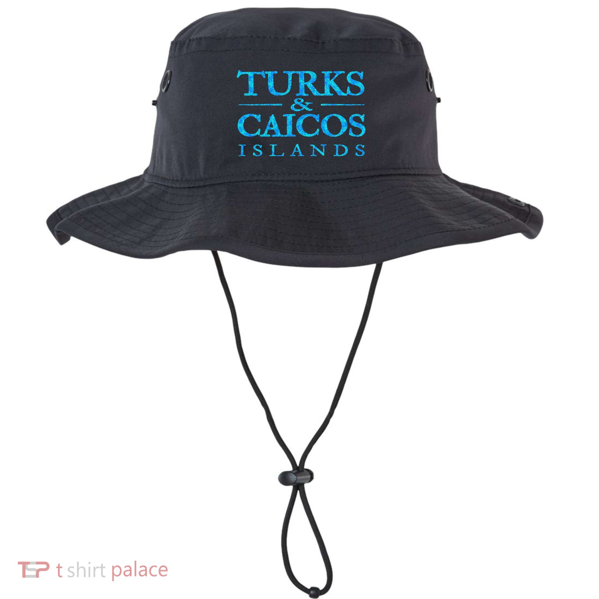 Turks And Caicos Islands Retro Colorful Bucket Hat