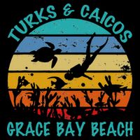Turks And Caicos Islands West Indies Grace Bay Beach City Backpack