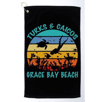 Turks And Caicos Islands West Indies Grace Bay Beach Golf Towel