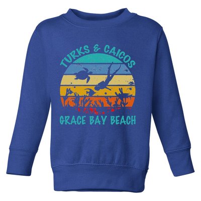 Turks And Caicos Islands West Indies Grace Bay Beach Toddler Sweatshirt